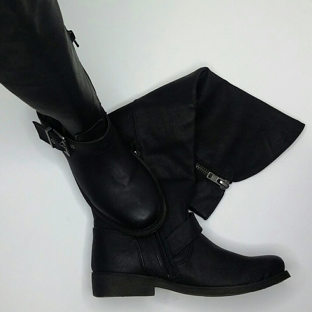 Carlos Santana Gramercy Western Knee High Boots